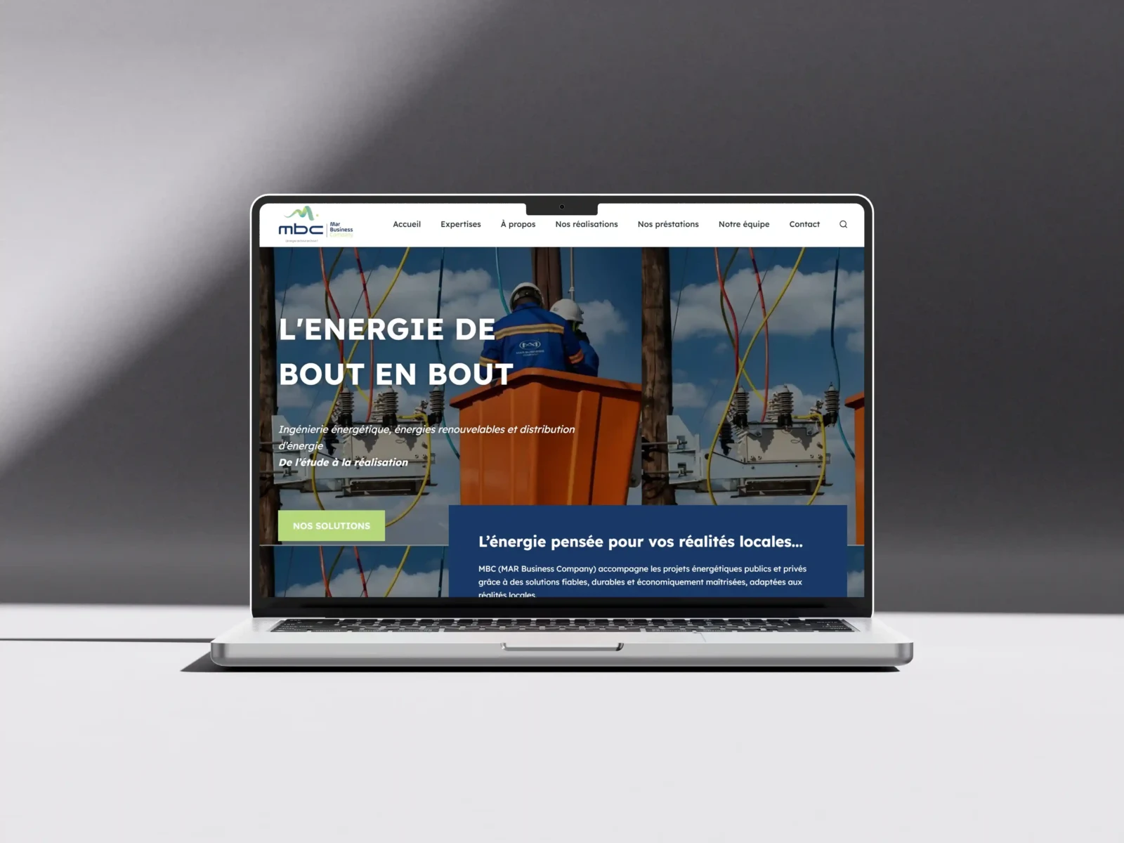 Projet Mar Business Company (MBC) — image web 1