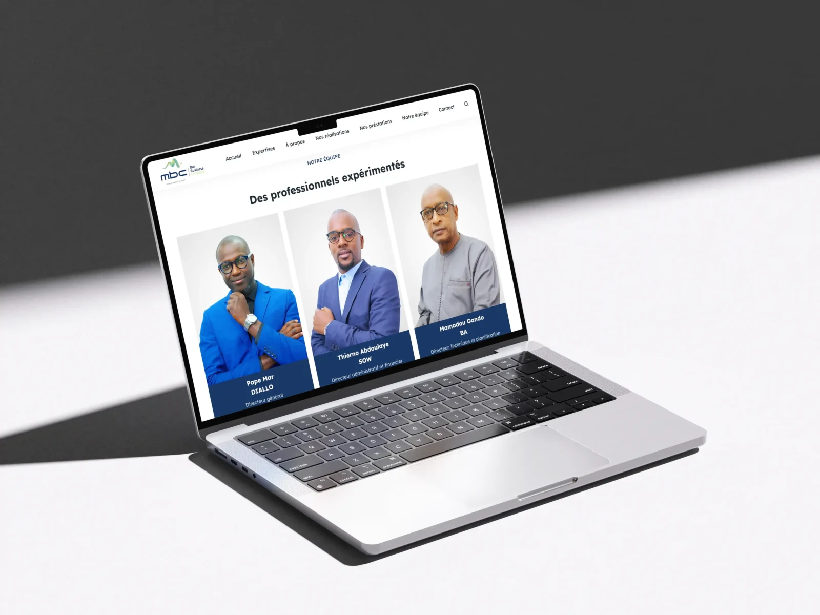 Projet Mar Business Company (MBC) — image web 2