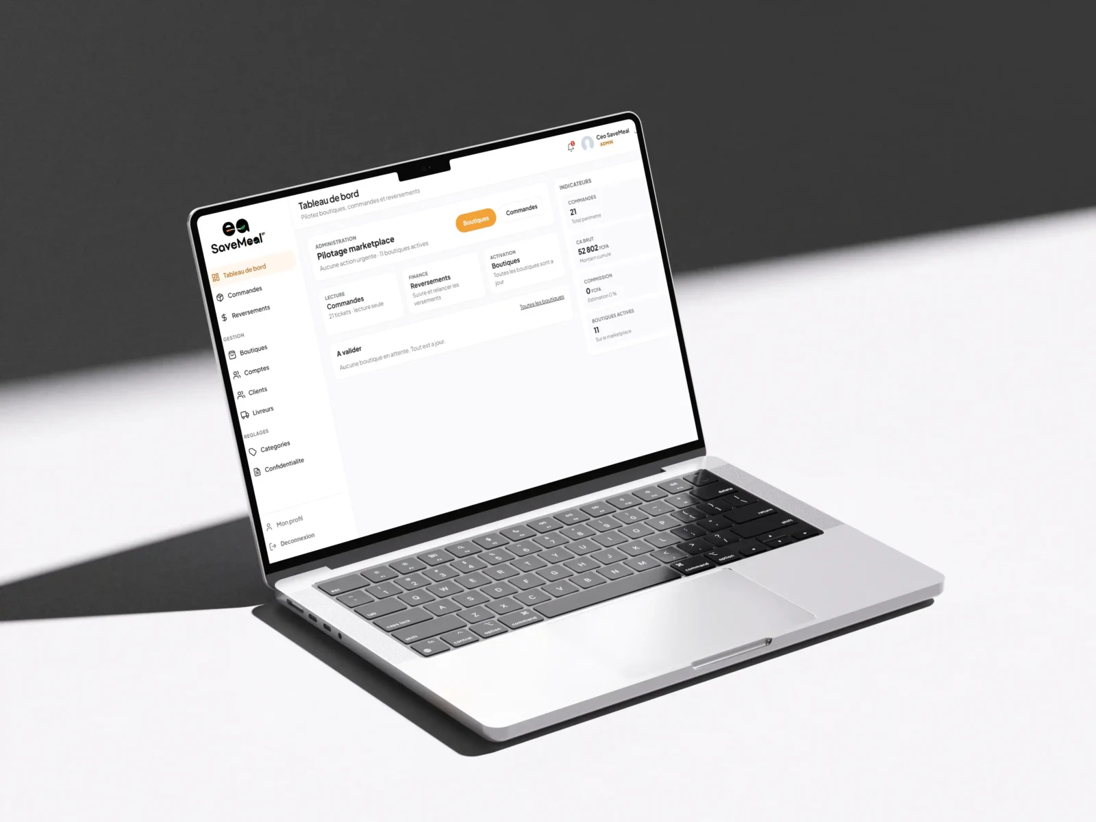 Projet SaveMeal — image web 2